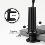 Support Téléphone Flexible 75 cm Rotation 360°