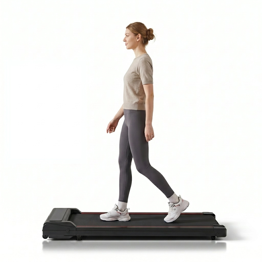 Tapis de Marche 3-en-1 Compact 11 cm, Inclinable 12%