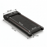 Tapis de Marche 3-en-1 Compact 11 cm, Inclinable 12%